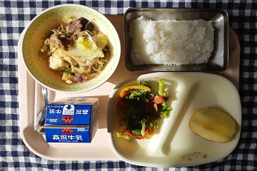 本日の給食