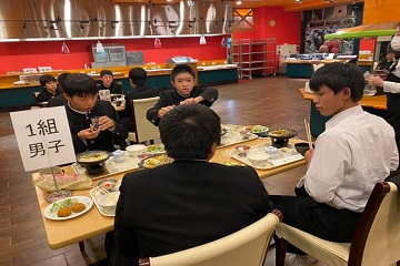 夕食風景