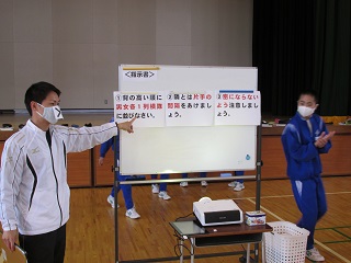 体育の授業風景１