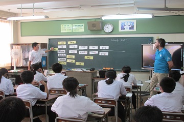 英語授業風景①