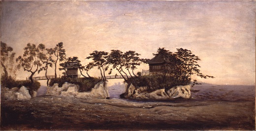 高橋由一「松島五大堂図」 - 松島町教育委員会