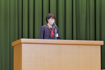 生徒代表