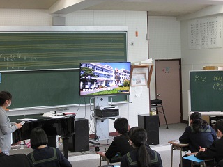 授業風景（音楽）