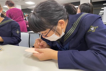 皿の絵付け体験