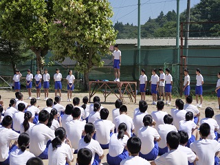 運動会練習①
