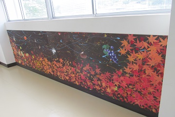 美術部（壁画：秋）